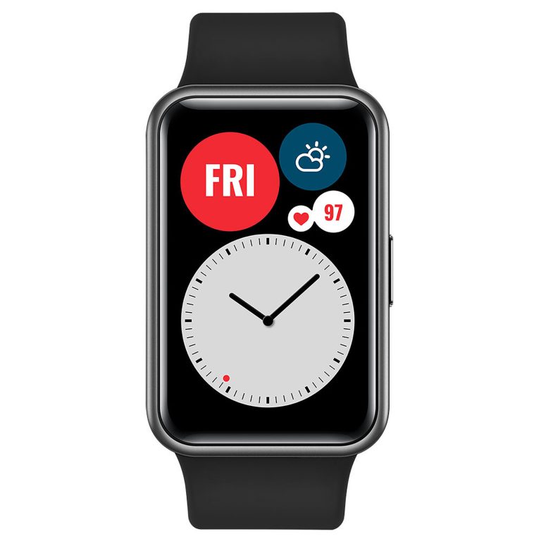 Huawei Fit Watch Black Aluminum Black Band, second product view