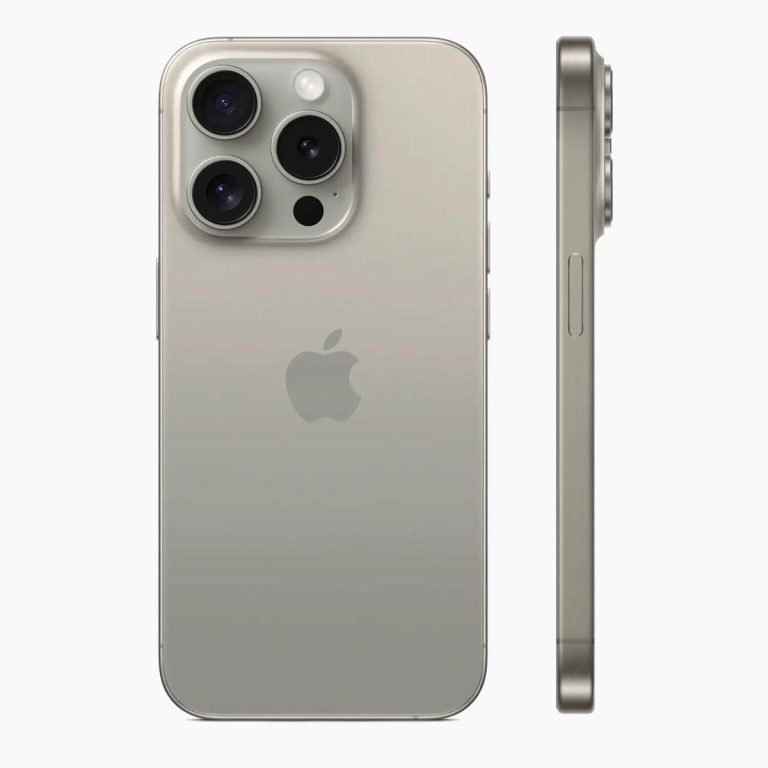 iPhone 15 Pro 128GB Natural Titanium (Dual eSIM), second product view