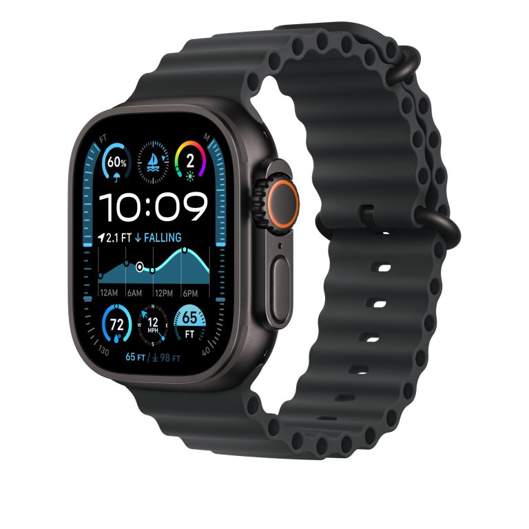 Apple Watch Ultra 2 (GPS+Cellular) 49mm Titanium Black with Black Ocean Band