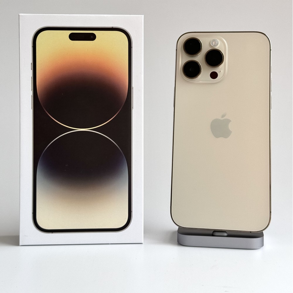 iPhone 14 Pro Max 128GB Gold (Dual physical SIM + eSIM) - Image 4