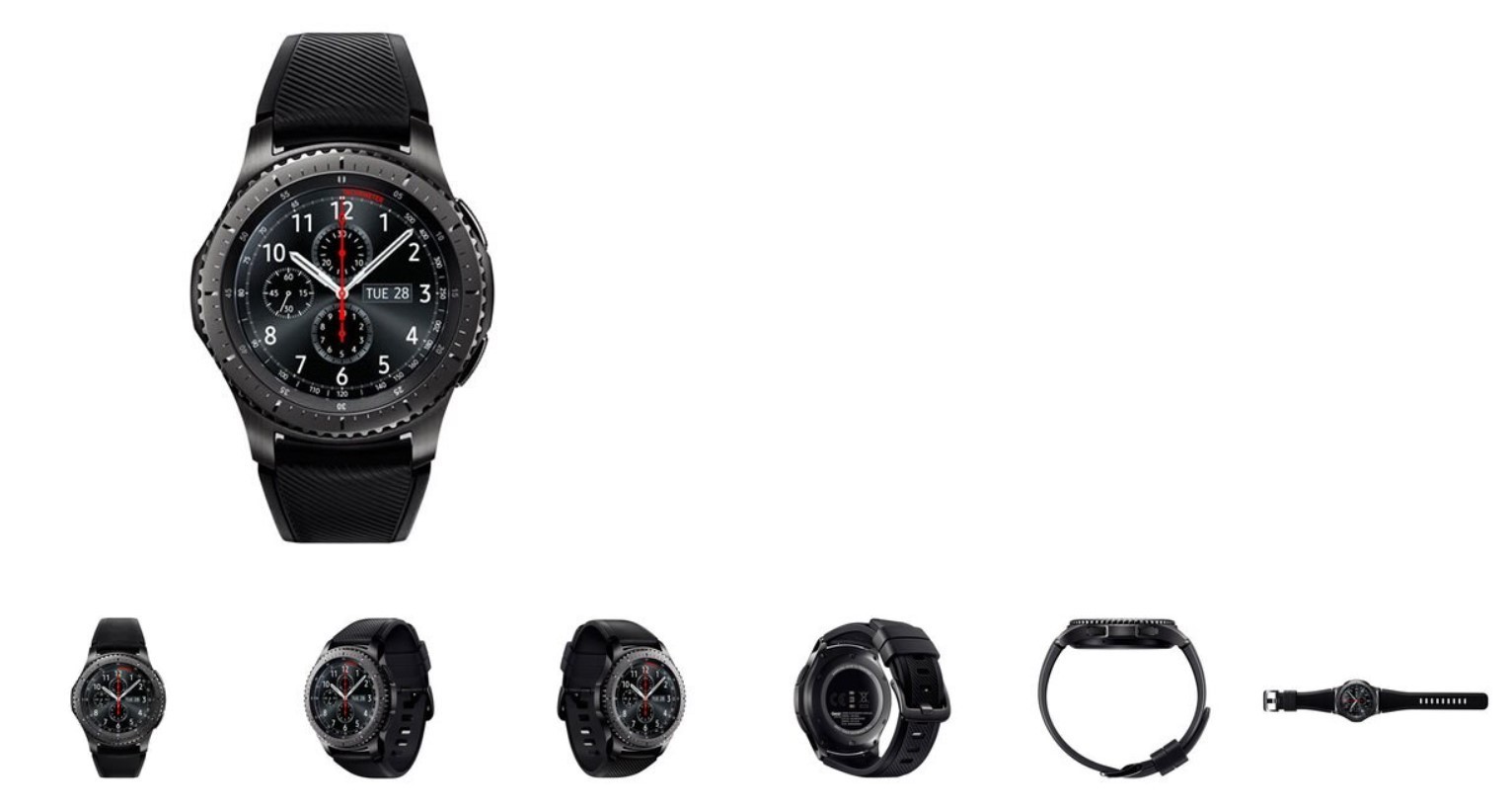 Samsung Gear Watch S3 GPS 45 mm Aluminium Black - Image 4