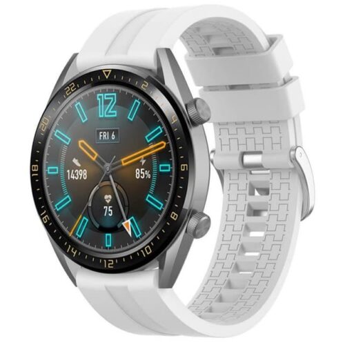 HUAWEI Magic Watch 2 46 inch Aluminum silver with white Sport band (WIFI)